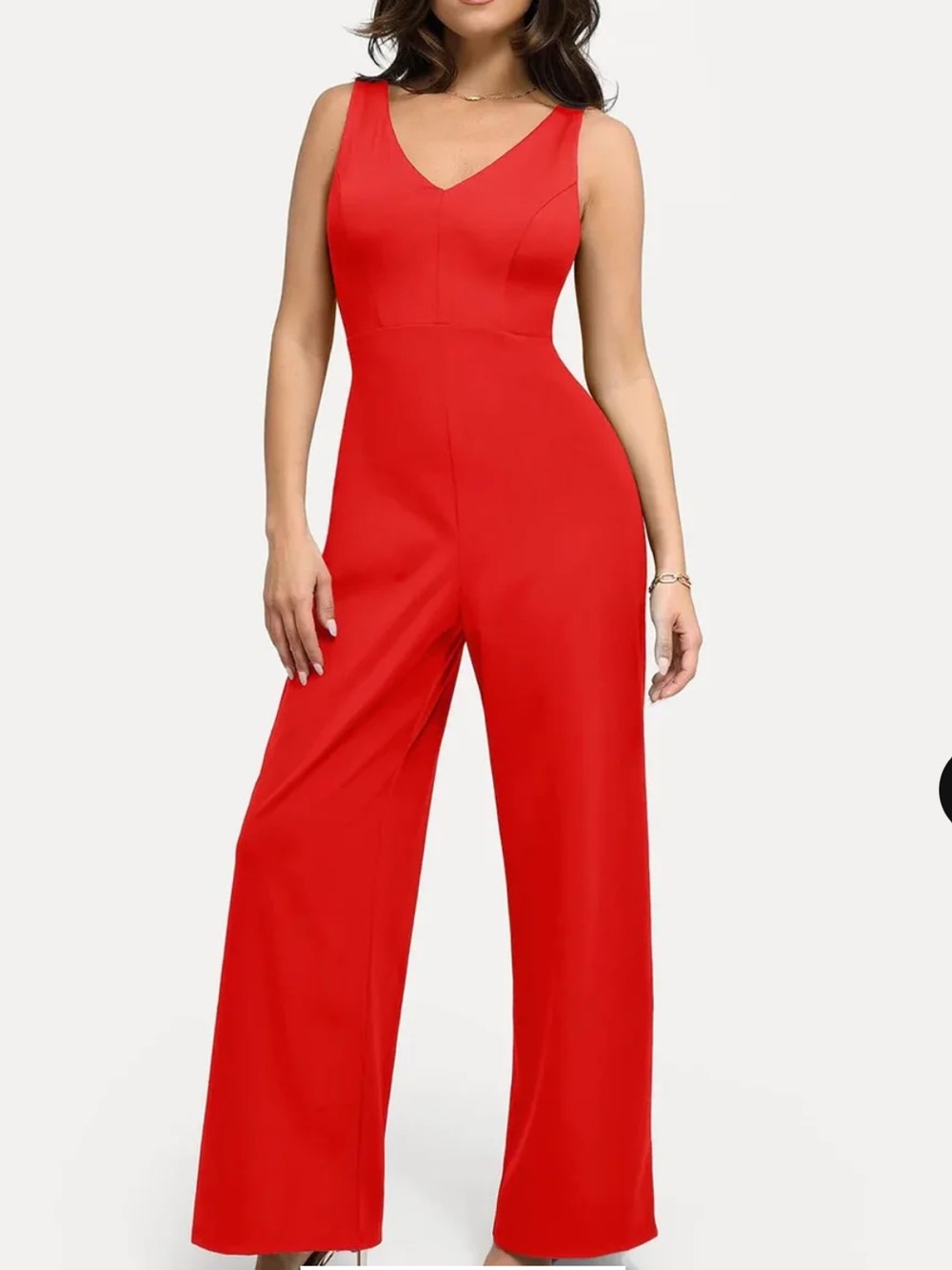 Shapewear Slimming Wide-Leg Jumpsuit